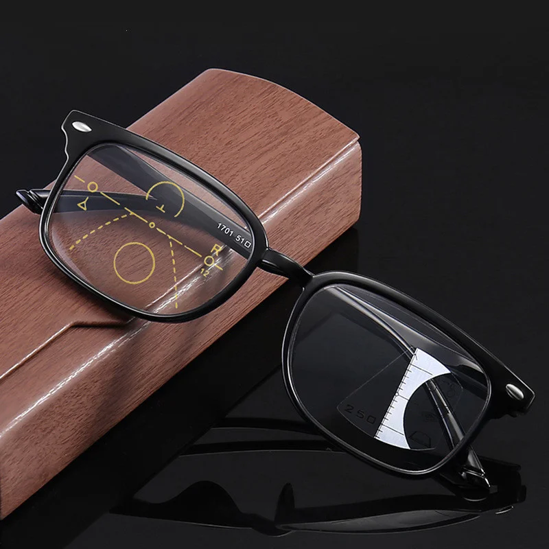 Anti-Blue Light Automatic Adjustment Reading Glasses For Men Women Near and Dual-use Multifocal Progressive Eyewear T1701
Anti-Blue Light Automatic Adjustment Reading Glasses For Men Women Near and Dual-use Multifocal Progressive Eyewear T1701