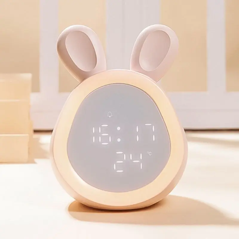 Digital Alarm Clock Voice Control LED Night Light Thermometer Desk Time Temperature Display Calendar USB Charger Table Clock
Digital Alarm Clock Voice Control LED Night Light Thermometer Desk Time Temperature Display Calendar USB Charger Table Clock