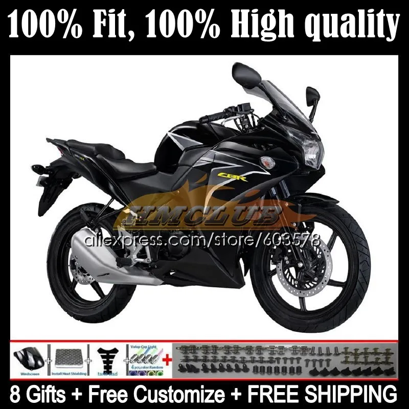 Инъекция для HONDA CBR250 CBR 250R CBR 250 R 11 12 13 14 15 94CL.30 CBR250R MC41 2011 2012 2013 2014 2015 Обтекатели плоский черный
Инъекция для HONDA CBR250 CBR 250R CBR 250 R 11 12 13 14 15 94CL.30 CBR250R MC41 2011 2012 2013 2014 2015 Обтекатели плоский черный