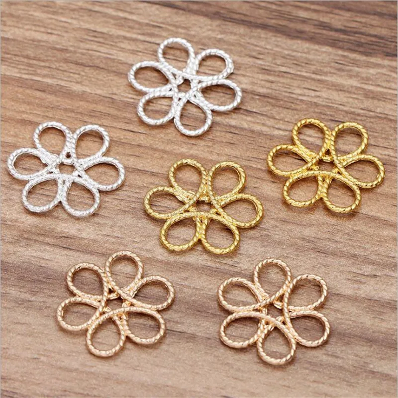 SIXTY TOWFISH 20 Pieces DIY Jewelry Accessories 25mm Alloy Ancient Retro Style Materials Flower Charms
SIXTY TOWFISH 20 Pieces DIY Jewelry Accessories 25mm Alloy Ancient Retro Style Materials Flower Charms