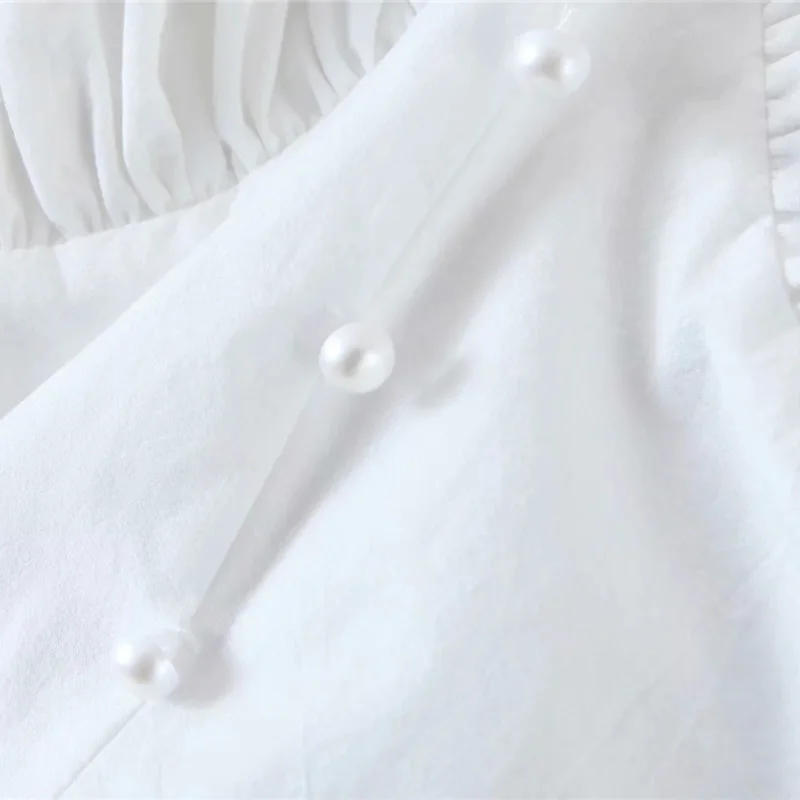 Sukibandra Spring Long Sleeve Vintage Cropped Corset Top Blouse Elegant Women Summer White Cotton Crop Top Shirt Womens Tops
Sukibandra Spring Long Sleeve Vintage Cropped Corset Top Blouse Elegant Women Summer White Cotton Crop Top Shirt Womens Tops