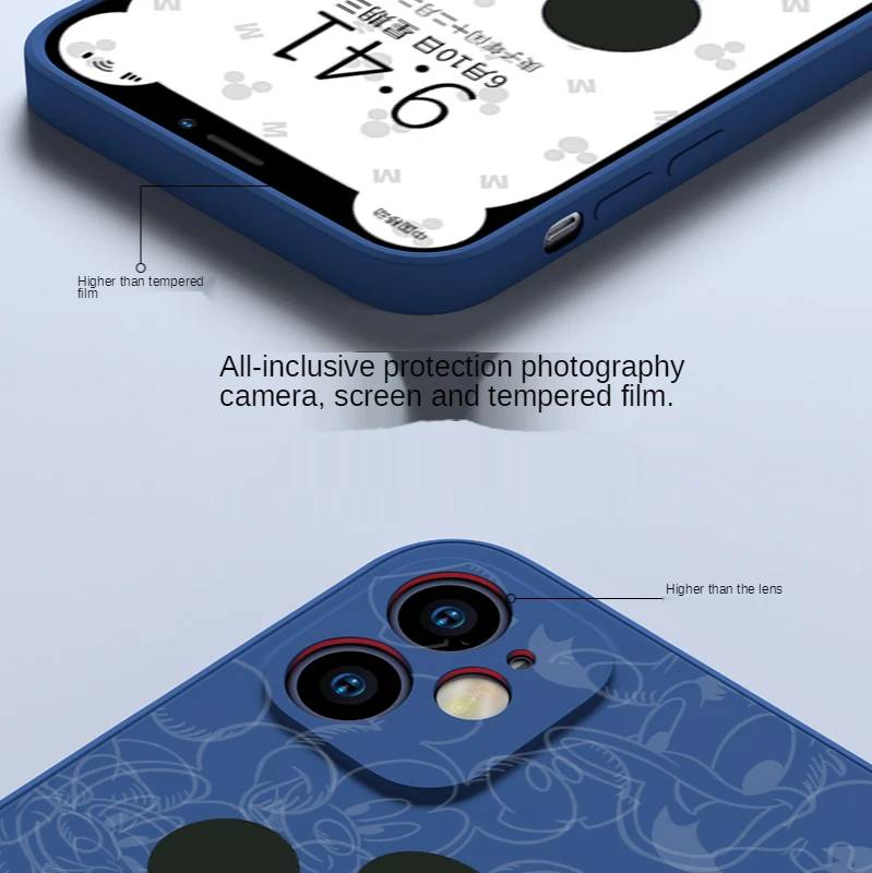 Disney original mobile phone Cover is suitable for iPhone11 case 11/11Pro/11Promax cute Mickey couple mobile phone case
Disney original mobile phone Cover is suitable for iPhone11 case 11/11Pro/11Promax cute Mickey couple mobile phone case