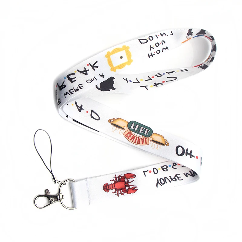 CA249 Wholesale 20pcs/lot Friends TV Keychain Lanyards Id Badge Holder ID Card Pass Mobile Phone USB Badge Holder Key Strap 1pcs
CA249 Wholesale 20pcs/lot Friends TV Keychain Lanyards Id Badge Holder ID Card Pass Mobile Phone USB Badge Holder Key Strap 1pcs