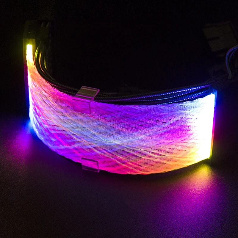 Motherboard Extension Cable 24 PIN 5V ARGB Connector Extension Cord RGB Luminous Cable AURA SYNC for PC Case
Motherboard Extension Cable 24 PIN 5V ARGB Connector Extension Cord RGB Luminous Cable AURA SYNC for PC Case