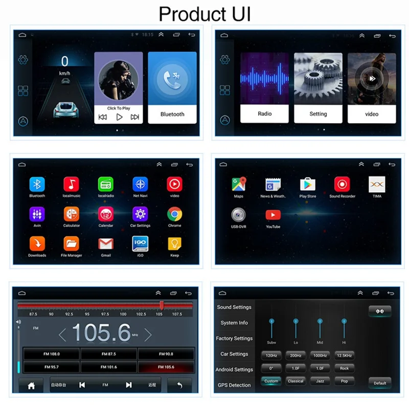 Car Multimidia Video Player for 2009-2013 Toyota Prius 9'' Android 9.1 Car Radio Stereo GPS Navigation Head Unit Double Din
Car Multimidia Video Player for 2009-2013 Toyota Prius 9'' Android 9.1 Car Radio Stereo GPS Navigation Head Unit Double Din