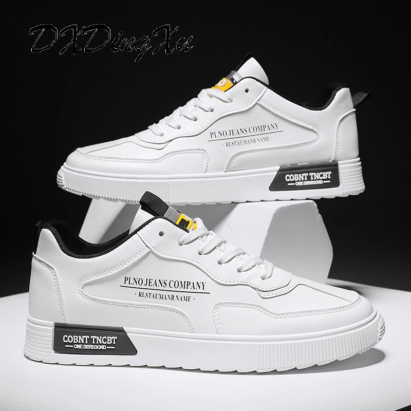 Fashion White Men's Casual Shoes School Breathable Leather Soft Men's Sneaker Outdoor Walking Solid Running Jogging Trainers
Fashion White Men's Casual Shoes School Breathable Leather Soft Men's Sneaker Outdoor Walking Solid Running Jogging Trainers