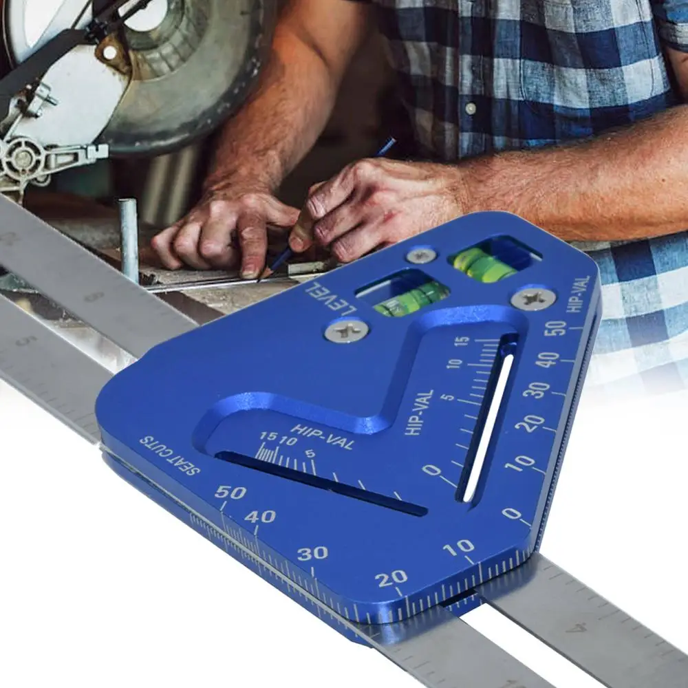 Carpentry Tool Measuring Angle Ruler Multi-functional Aluminum Alloy Rust-proof Scale Level 30DC11
Carpentry Tool Measuring Angle Ruler Multi-functional Aluminum Alloy Rust-proof Scale Level 30DC11
