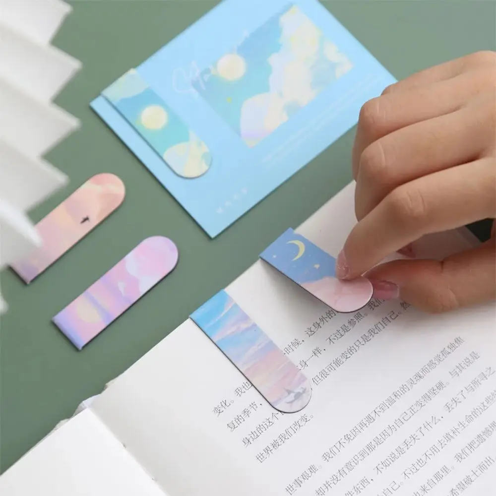 New Book Mark Fresh Breeze Marker of Page Paper Clip Page Markers Magnet Bookmark Page Label Sun Moon Star Series Bookmark
New Book Mark Fresh Breeze Marker of Page Paper Clip Page Markers Magnet Bookmark Page Label Sun Moon Star Series Bookmark