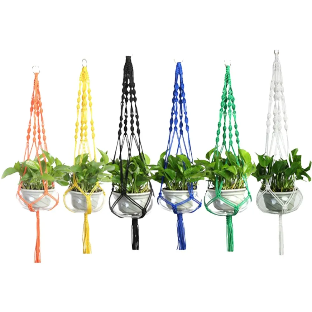 Colorful Hanger Hanging Basket Rope Plant Flower Pot Home Garden Decoration Outdoor Plant Hanging For Garden Plant Tray Wall Dec
Colorful Hanger Hanging Basket Rope Plant Flower Pot Home Garden Decoration Outdoor Plant Hanging For Garden Plant Tray Wall Dec