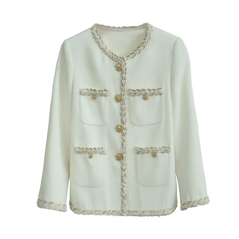 Niche design sense, small fragrance, light familiar style, ladies temperament tweed, light luxury small jacket
Niche design sense, small fragrance, light familiar style, ladies temperament tweed, light luxury small jacket