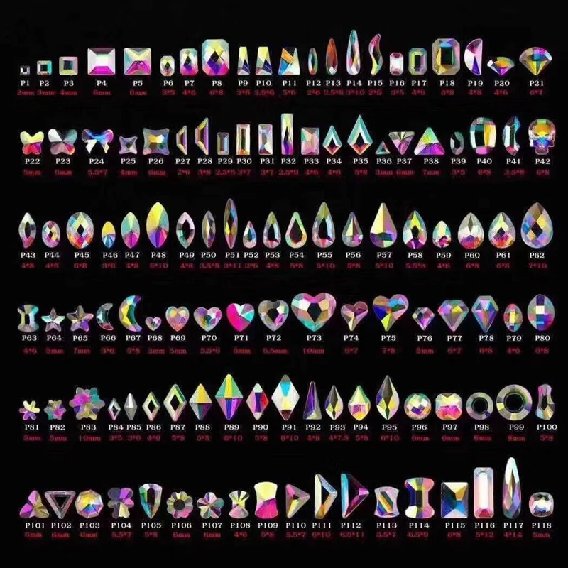 2000pcs Mix Combo Bling Box AB16Shape (125pcs/Shape) Flatback Nail Rhinestone Kits Small Size Diamond Set
2000pcs Mix Combo Bling Box AB16Shape (125pcs/Shape) Flatback Nail Rhinestone Kits Small Size Diamond Set