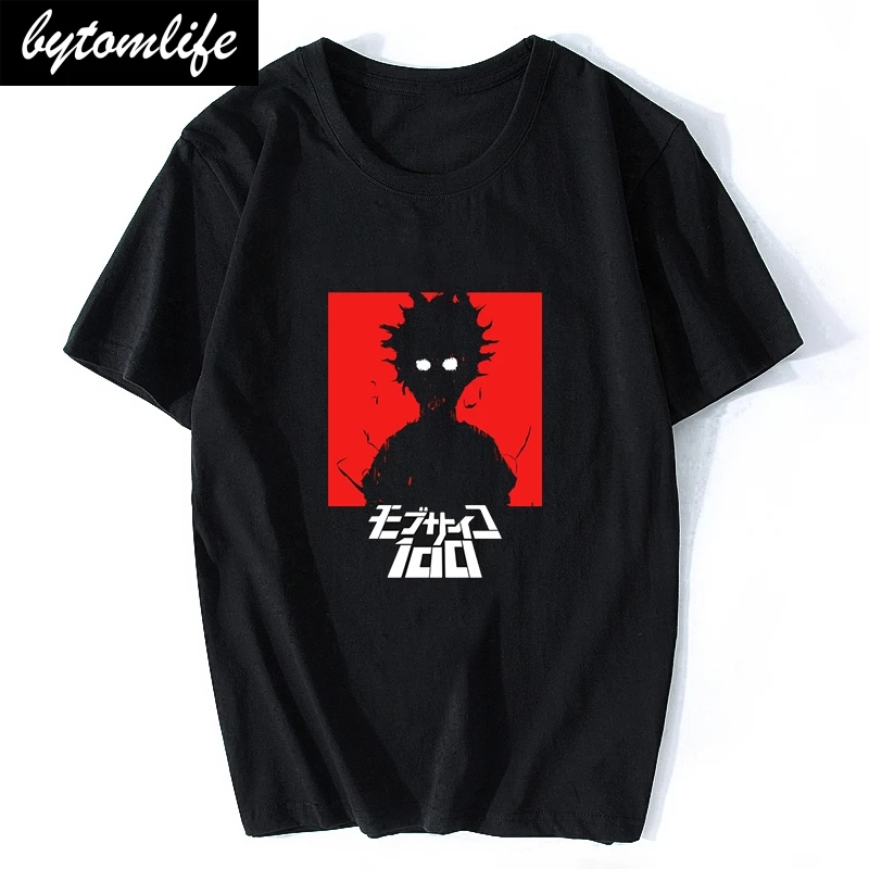 Mob Psycho 100 Black Funny T Shirt Men Streetwear Harajuku Cotton Casual T-Shirt Camiseta Masculina Tee Shirt Homme Summer
Mob Psycho 100 Black Funny T Shirt Men Streetwear Harajuku Cotton Casual T-Shirt Camiseta Masculina Tee Shirt Homme Summer