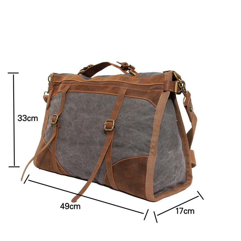 New Vintage Retro military Canvas + Leather men travel bags luggage bags men weekend Bag Overnight duffle bags tote Leisure 2021
New Vintage Retro military Canvas + Leather men travel bags luggage bags men weekend Bag Overnight duffle bags tote Leisure 2021