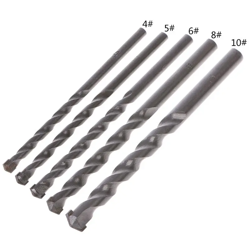 Tungsten Carbide Drill Bit Masonry Tipped Concrete Drilling 4/5/6/8/10mm Power Tool Accessories
Tungsten Carbide Drill Bit Masonry Tipped Concrete Drilling 4/5/6/8/10mm Power Tool Accessories