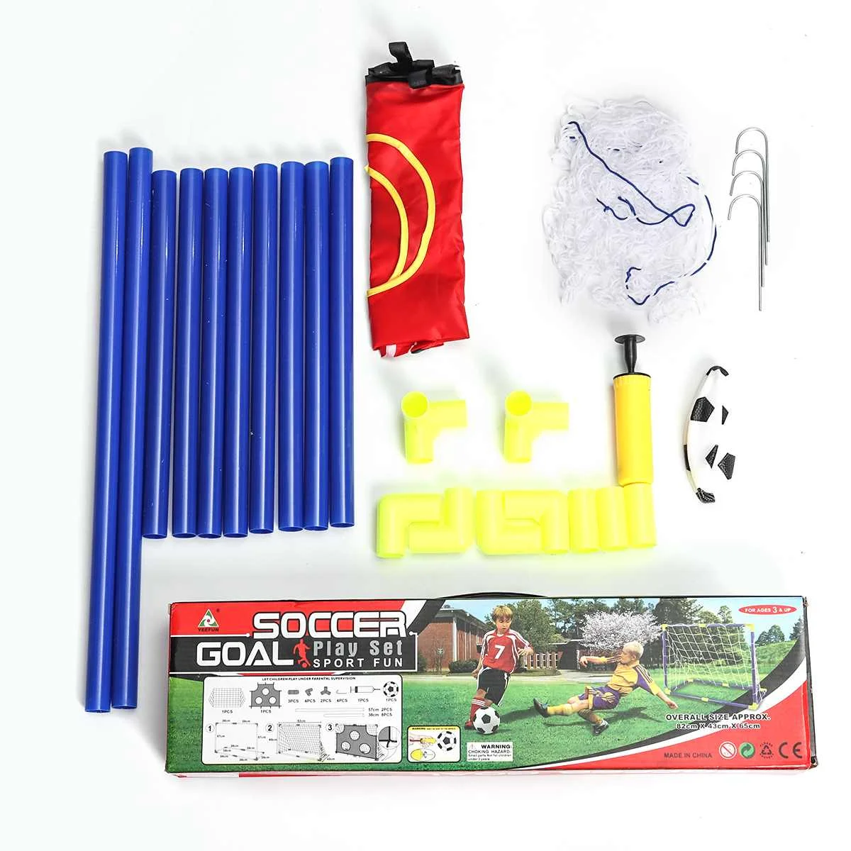 Foldable Children Football Gate Net Outdoor Sports Toys Gift Football Goal Door Set for Backyard Indoor Toy Soccer Equipment
Foldable Children Football Gate Net Outdoor Sports Toys Gift Football Goal Door Set for Backyard Indoor Toy Soccer Equipment