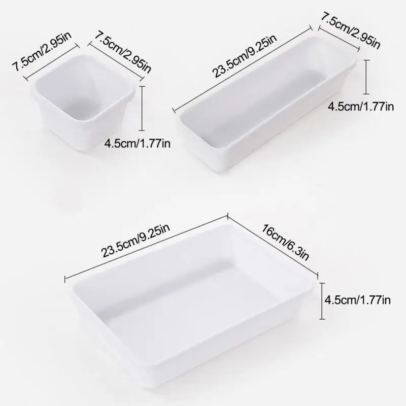8Pcs/set Closet Desk Box Plastic Storage Box Cosmetics Organizer Multi-functional Desk Drawer Storage Box Household Accessories
8Pcs/set Closet Desk Box Plastic Storage Box Cosmetics Organizer Multi-functional Desk Drawer Storage Box Household Accessories