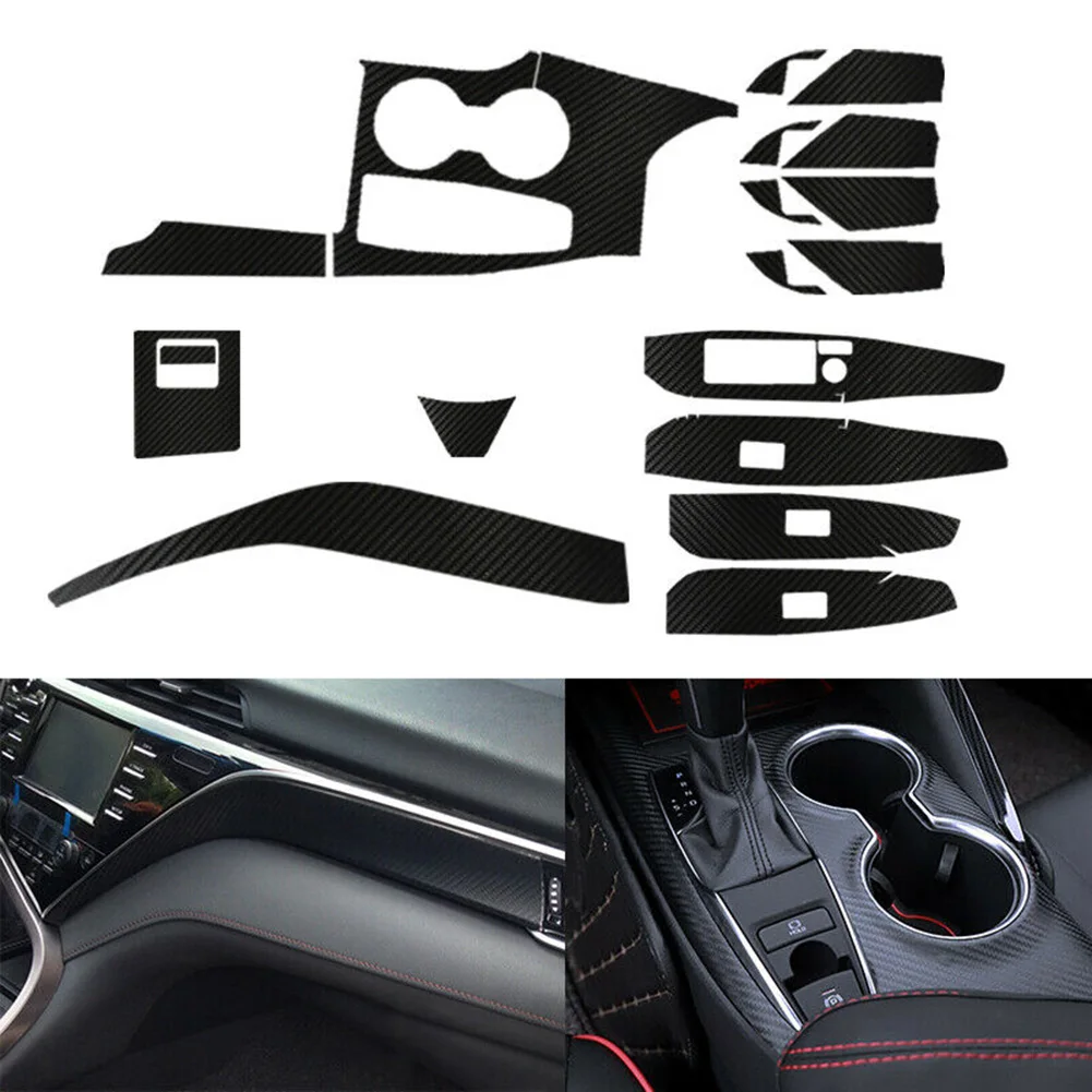 Trim Car Stickers Decor Interior Accessories Carbon Fiber For Toyota Camry 2018-20
Trim Car Stickers Decor Interior Accessories Carbon Fiber For Toyota Camry 2018-20