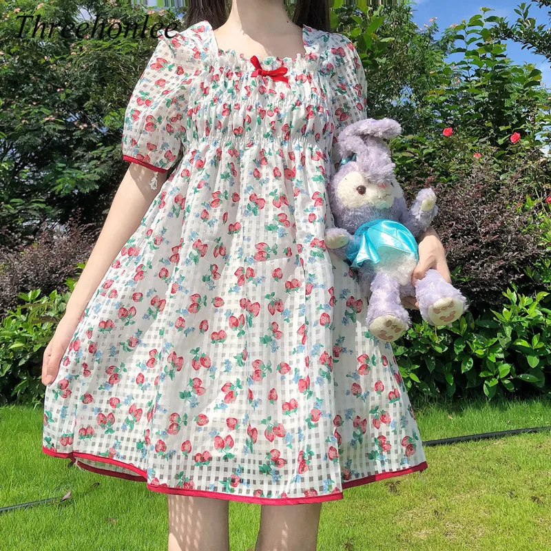 Японское милое женское платье Kawaii осень 2021 элегантные свободные женские платья-трапеции с цветочным принтом и квадратным вырезом с пышными...
Японское милое женское платье Kawaii осень 2021 элегантные свободные женские платья-трапеции с цветочным принтом и квадратным вырезом с пышными...