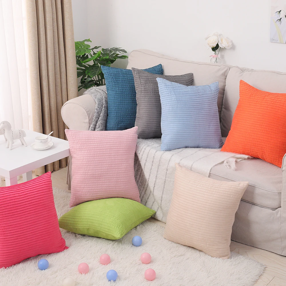 Suede Striped Throw Pillow Covers Decorative Nordic Sofa Cushion Cover Soft Solid Color Pillow Case for Bed Couch Home Decor
Suede Striped Throw Pillow Covers Decorative Nordic Sofa Cushion Cover Soft Solid Color Pillow Case for Bed Couch Home Decor