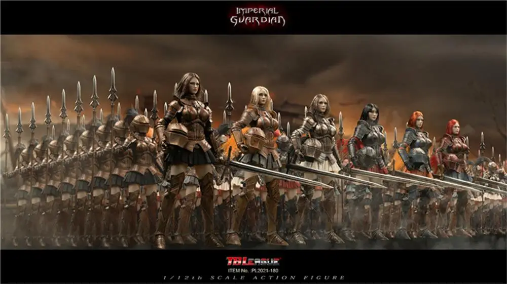1/12 TBLeague PL2021-180A PL2021-180C PL2021-180D PL2021-180E PL2021-180F The Empire Guardian, полный комплект, 6-дюймовая экшн-фигурка
1/12 TBLeague PL2021-180A PL2021-180C PL2021-180D PL2021-180E PL2021-180F The Empire Guardian, полный комплект, 6-дюймовая экшн-фигурка
