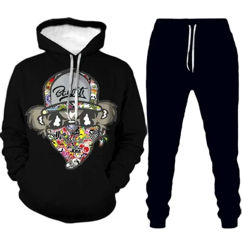 Novelty Hip Hop 3D Men's Hoodie Track and Field Sportswear Harajuku Funny Long Sleeve Top + Pants 2021 Spring and Autumn Suit
Novelty Hip Hop 3D Men's Hoodie Track and Field Sportswear Harajuku Funny Long Sleeve Top + Pants 2021 Spring and Autumn Suit