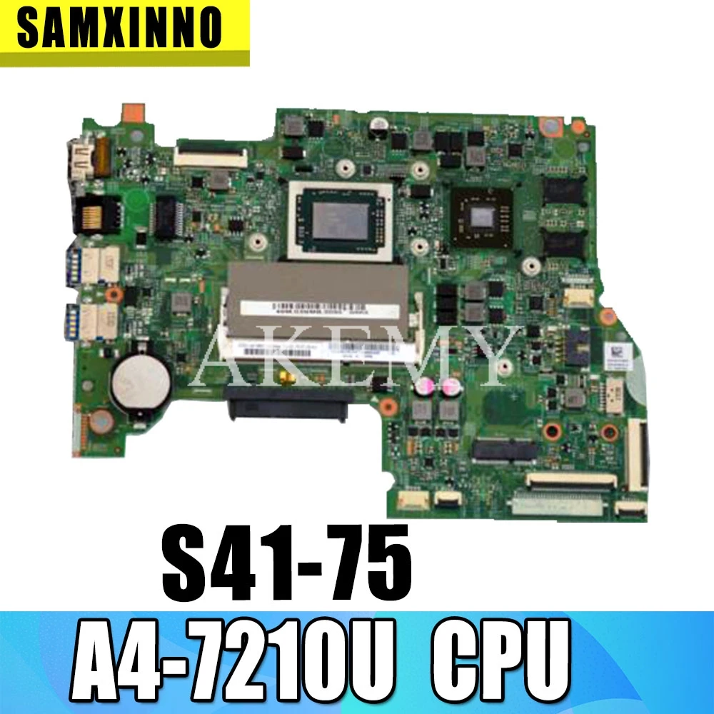 Для материнской платы IdeaPad S41-35 S41-75 материнская плата для ноутбука 5B20J40575 с U41-35 100% протестированная материнская плата
Для материнской платы IdeaPad S41-35 S41-75 материнская плата для ноутбука 5B20J40575 с U41-35 100% протестированная материнская плата
