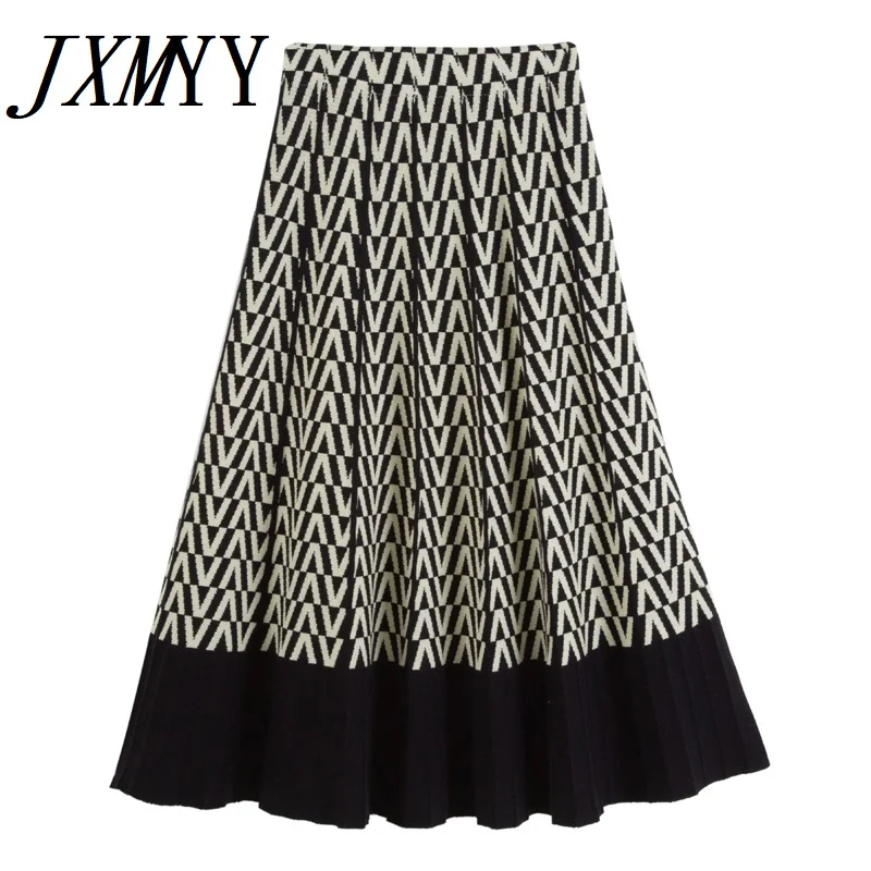 JXMYY Autumn/Winter Knitted Skirt Female Korean Version Was Thin, Large A-Line Umbrella Skirt, High-Waisted Woolen Skirt
JXMYY Autumn/Winter Knitted Skirt Female Korean Version Was Thin, Large A-Line Umbrella Skirt, High-Waisted Woolen Skirt