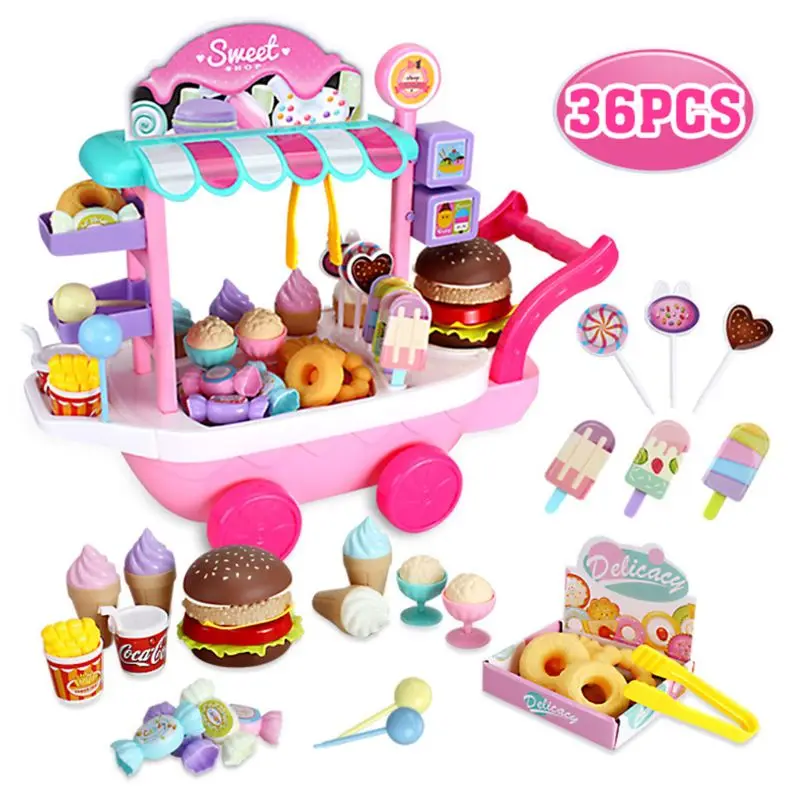 C5AA Mini Ice Cream Candy Trolley House Play Educational Toys Cart House Game Kids Girl Toys
C5AA Mini Ice Cream Candy Trolley House Play Educational Toys Cart House Game Kids Girl Toys