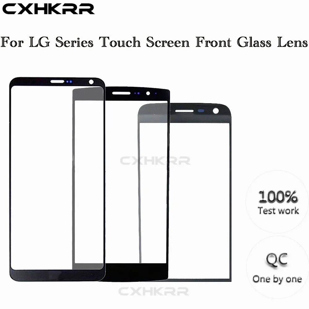 Передняя панель сенсорный экран для LG G6 G5 G7 G8 G8S V20 V50S K30 K40 ЖК-дисплей стеклянная