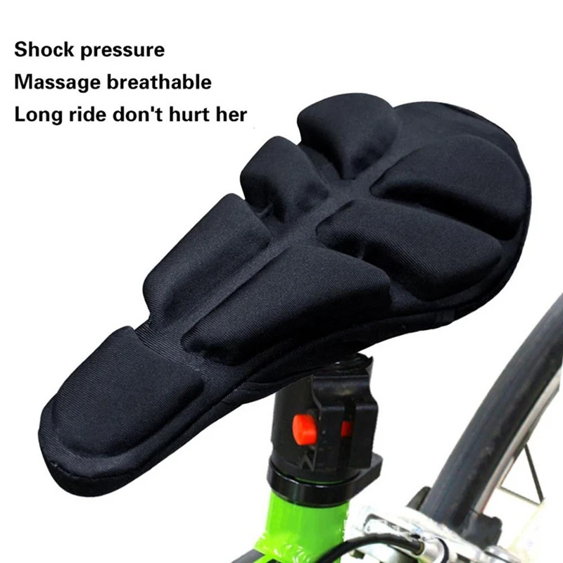Bicycle Saddle 3D Soft Bike Seat Cover Breathable Cushion Comfortable Foam Seat Electric Scooter Air Seat Cushion
Bicycle Saddle 3D Soft Bike Seat Cover Breathable Cushion Comfortable Foam Seat Electric Scooter Air Seat Cushion