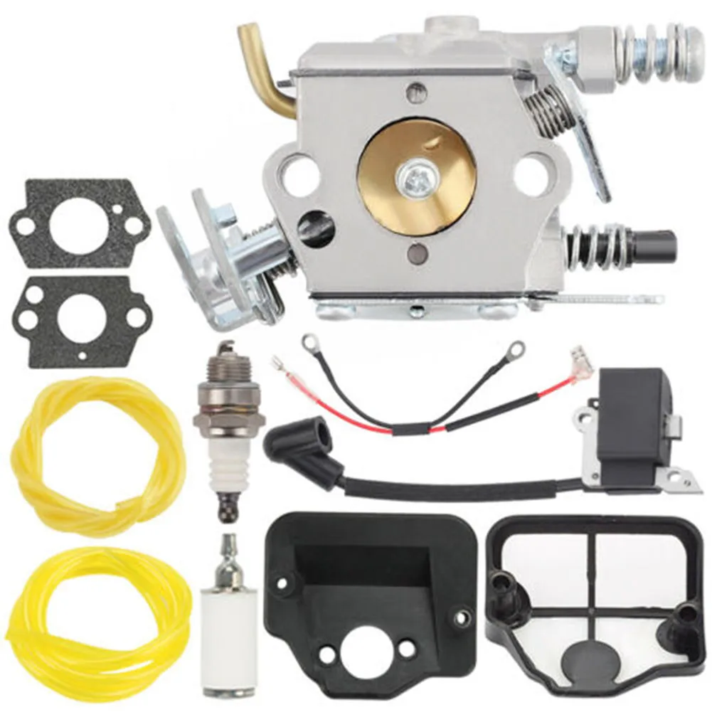 Carburetor & Ignition Coil For Husqvarna 36 41 136 137 141 142 Chainsaw C1q-W29e For Poulan PP4620AV PP4620AVX PP4620AVL PP4620A
Carburetor & Ignition Coil For Husqvarna 36 41 136 137 141 142 Chainsaw C1q-W29e For Poulan PP4620AV PP4620AVX PP4620AVL PP4620A