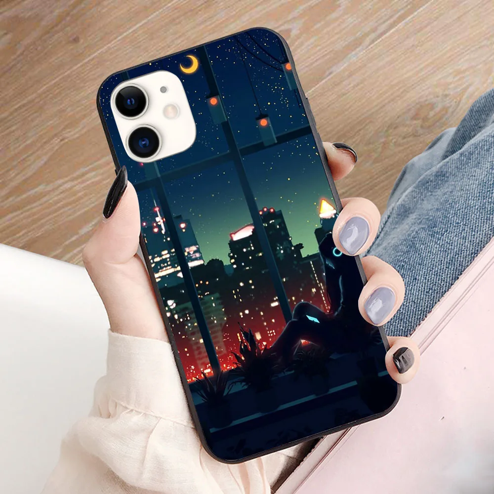 A Quiet Night soft TPU border phone case for iphone 11PRO 11PROMAX 11 X XS XR XSMAX 6 plus 7 7plus 8 8plus cover
A Quiet Night soft TPU border phone case for iphone 11PRO 11PROMAX 11 X XS XR XSMAX 6 plus 7 7plus 8 8plus cover