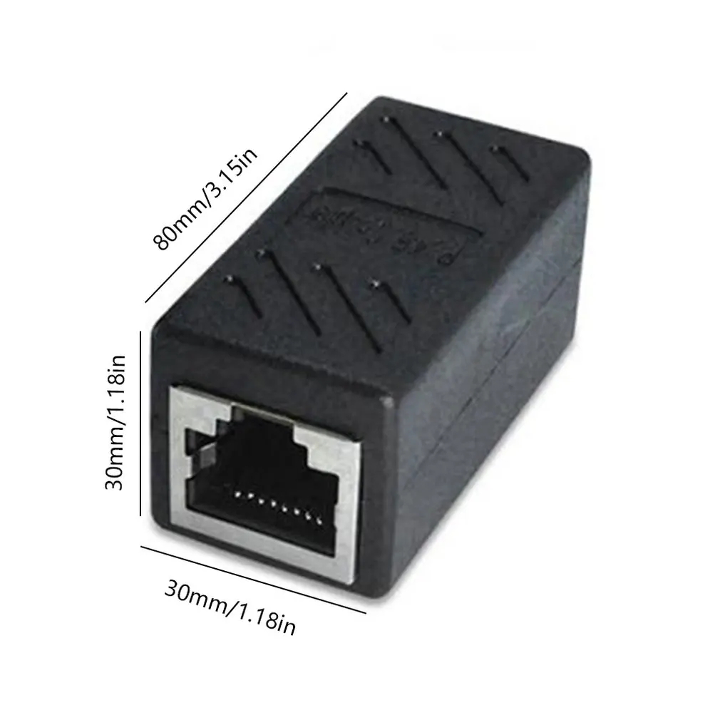 1 Pair Female to Female Network LAN Connector Adapter Coupler Extender RJ45 Ethernet Cable Extension Converter ONLENY Piece
1 Pair Female to Female Network LAN Connector Adapter Coupler Extender RJ45 Ethernet Cable Extension Converter ONLENY Piece