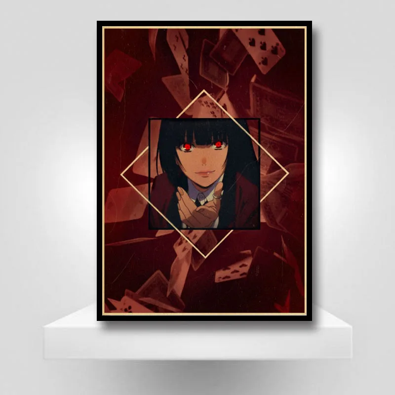 Vintage Kakegurui Posters Janpnese Anime Retro Kraft Paper Poster and Prints Painting for Home Bedroom Cafe Decor
Vintage Kakegurui Posters Janpnese Anime Retro Kraft Paper Poster and Prints Painting for Home Bedroom Cafe Decor