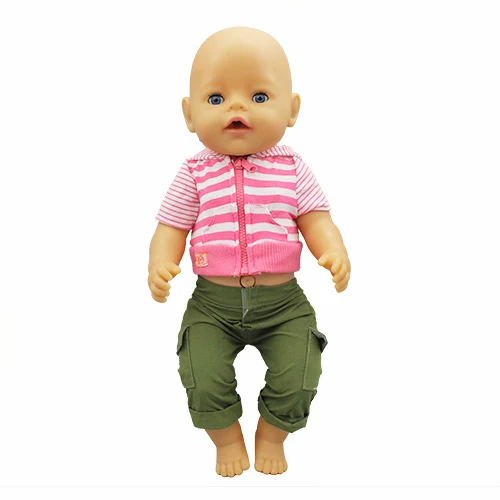 New Suit Doll Clothes Fit 17 inch 43cm Doll Clothes Born Baby Suit For Baby Birthday Festival Gift
New Suit Doll Clothes Fit 17 inch 43cm Doll Clothes Born Baby Suit For Baby Birthday Festival Gift