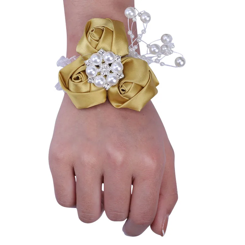 2021 Hot Sale Bride and Bridesmaid Wrist Corsage Elastic Bracelet Rhinestone Ribbon Rose Handmade Party Wedding Props SW050S
2021 Hot Sale Bride and Bridesmaid Wrist Corsage Elastic Bracelet Rhinestone Ribbon Rose Handmade Party Wedding Props SW050S