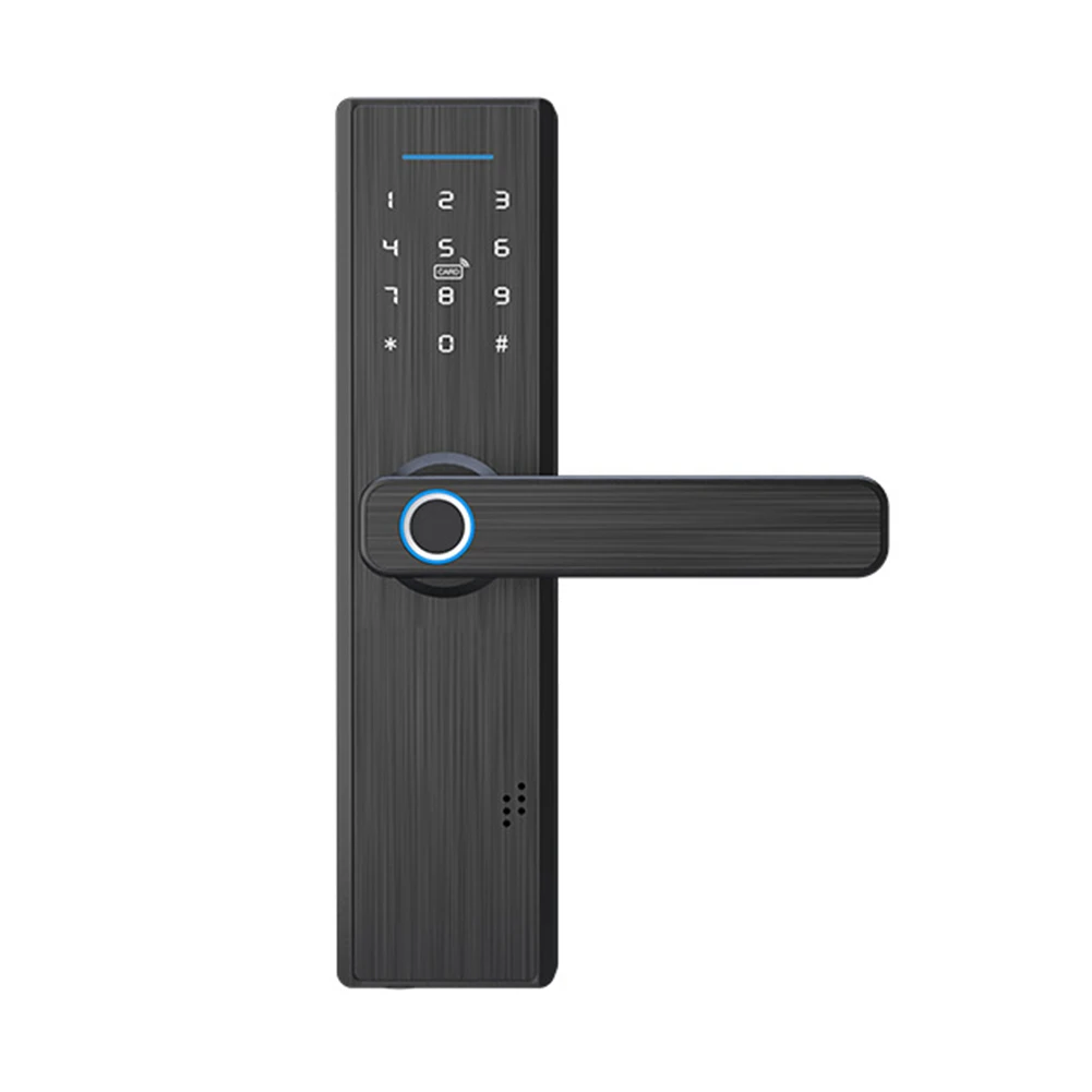 Intelligent Lock Biometrics Password Code Door Lock Fingerprint Security Intelligent WiFi APP Password Door Lock
Intelligent Lock Biometrics Password Code Door Lock Fingerprint Security Intelligent WiFi APP Password Door Lock