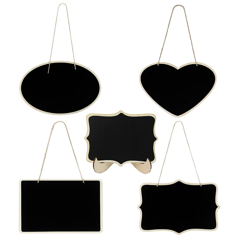1/5Pcs Wooden Blackboard Chalkboard Message Board Christmas Wedding Party Label Table Number Decor Single Side Multi-Styles
1/5Pcs Wooden Blackboard Chalkboard Message Board Christmas Wedding Party Label Table Number Decor Single Side Multi-Styles