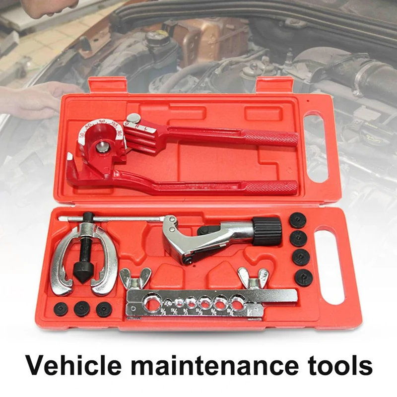 12Pcs/Set CT-2030+CT-369 Copper Brake Fuel Pipe Repair Flaring Expander Multi-Function Cars Pipe Flaring Clamp Kits
12Pcs/Set CT-2030+CT-369 Copper Brake Fuel Pipe Repair Flaring Expander Multi-Function Cars Pipe Flaring Clamp Kits