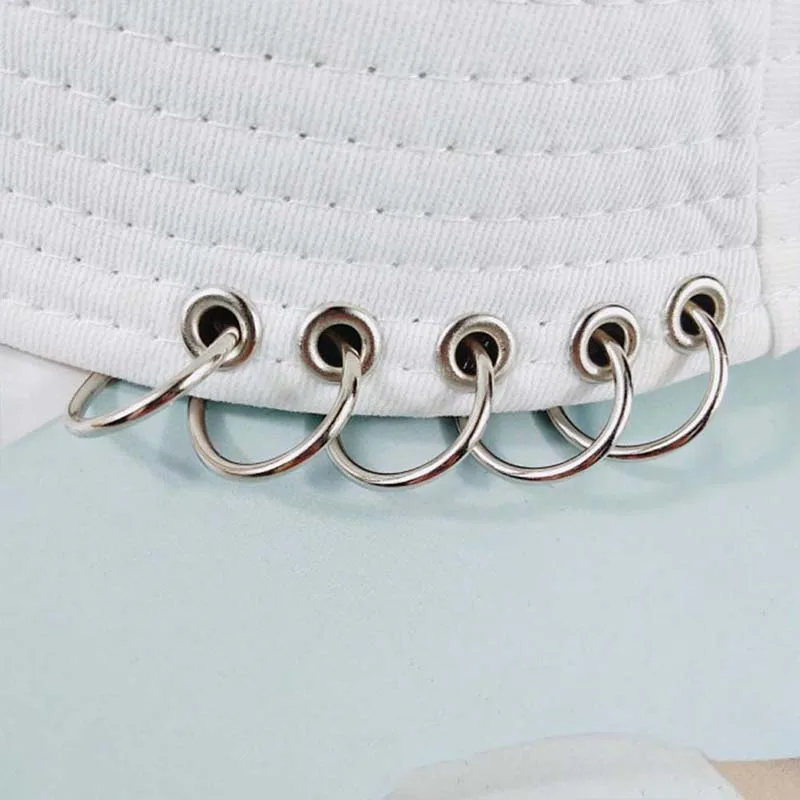1PC Casual Unisex Women Men Bucket Hat Pin Rings Sunhat Caps Summer Hats 
1PC Casual Unisex Women Men Bucket Hat Pin Rings Sunhat Caps Summer Hats