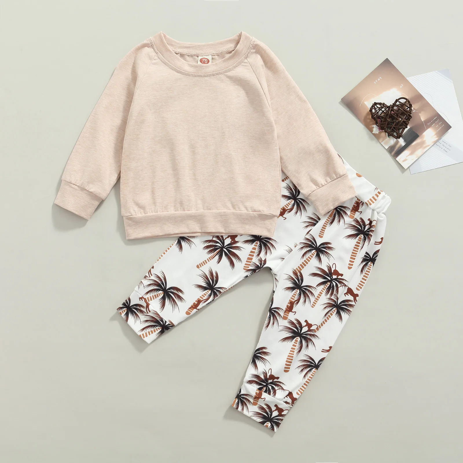 0-24M 2Pcs Newborn Infant Baby Girls Casual Outfits Baby Solid Color Long Sleeve Pullover + Trousers Fall Lovely Clothes
0-24M 2Pcs Newborn Infant Baby Girls Casual Outfits Baby Solid Color Long Sleeve Pullover + Trousers Fall Lovely Clothes