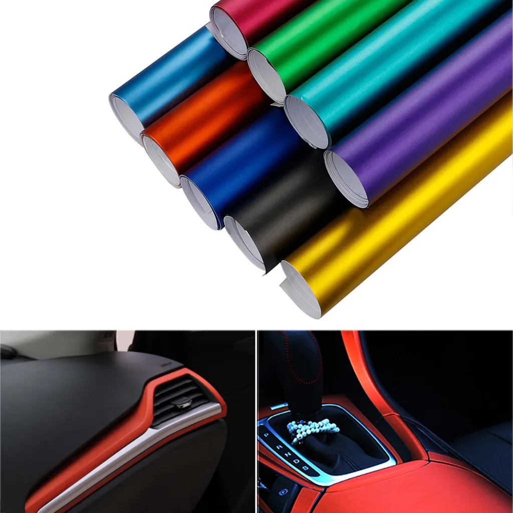 30x100cm PVC Vinyl Wrap Plating Matte Ice Sticker Decorative Auto Film Motocycle 13 Colors Car style Decals Sticker
30x100cm PVC Vinyl Wrap Plating Matte Ice Sticker Decorative Auto Film Motocycle 13 Colors Car style Decals Sticker