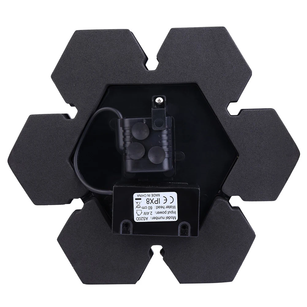 Solar Fountain for Bird Bath 2.4W Solar Water Pump with LED Night Light 4 Nozzles Battery Backup for Pond Garden Decoration
Solar Fountain for Bird Bath 2.4W Solar Water Pump with LED Night Light 4 Nozzles Battery Backup for Pond Garden Decoration