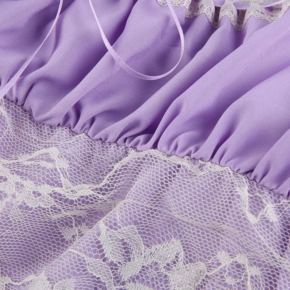 Women Dress Spaghetti Straps Lace Patchwork Spandex Sexy Women Lace Patchwork Mini Sling Dress Streetwear for Party
Women Dress Spaghetti Straps Lace Patchwork Spandex Sexy Women Lace Patchwork Mini Sling Dress Streetwear for Party