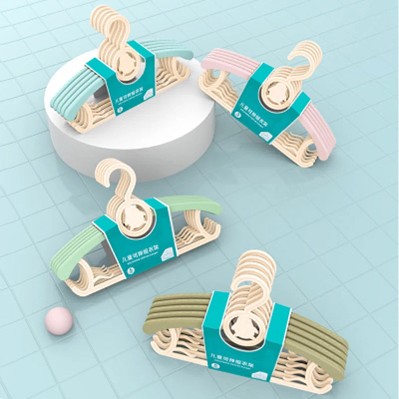 5pcs / Telescopic Baby Hangers Home Multi-function Cute Creative Hangers Bundle PP Material Children's Hangers
5pcs / Telescopic Baby Hangers Home Multi-function Cute Creative Hangers Bundle PP Material Children's Hangers