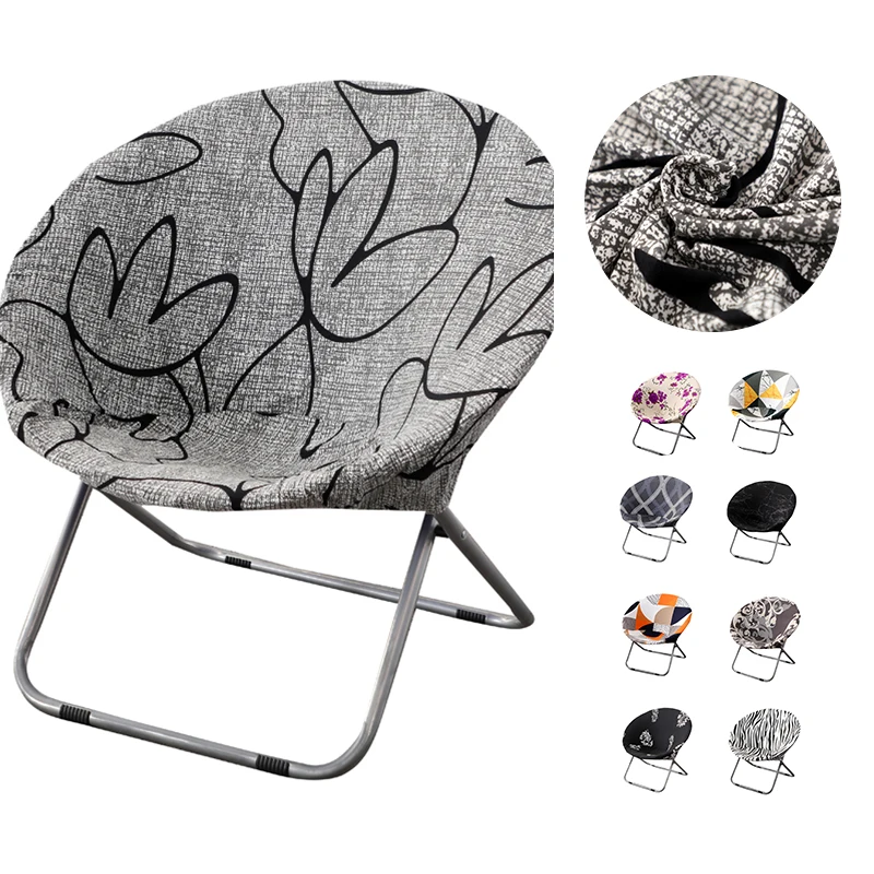 Round Saucer Chair Cover High Elasticity Leisure Living Style Moon Shape Chair Cover Folding Round Camp Chair Cover
Round Saucer Chair Cover High Elasticity Leisure Living Style Moon Shape Chair Cover Folding Round Camp Chair Cover