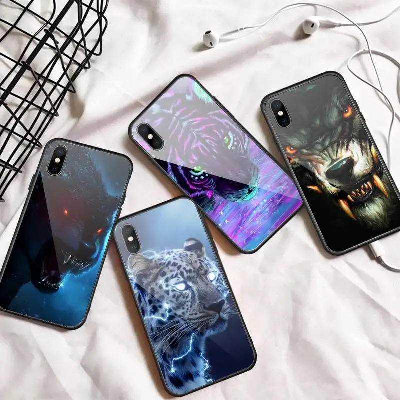 Animal Lion Tiger Special effects Phone Case Tempered glass For iphone 6 6S 7 8 plus X XS XR 11 12 mini PRO MAX COVER
Animal Lion Tiger Special effects Phone Case Tempered glass For iphone 6 6S 7 8 plus X XS XR 11 12 mini PRO MAX COVER