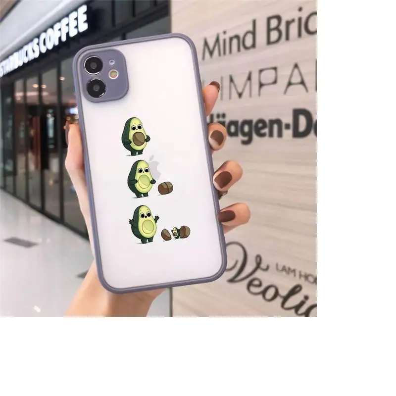 Lovely cartoon fruit avocado Phone Cases matte transparent For iphone 7 8 11 12 plus mini x xs xr pro max cover
Lovely cartoon fruit avocado Phone Cases matte transparent For iphone 7 8 11 12 plus mini x xs xr pro max cover