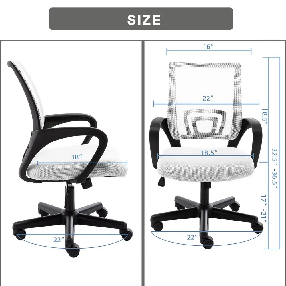 High Quality Computer Chair Mesh Chair Game Office Chair Ergonomic Mid Back Computer Office Chair With Lumbar Support Armrest
High Quality Computer Chair Mesh Chair Game Office Chair Ergonomic Mid Back Computer Office Chair With Lumbar Support Armrest