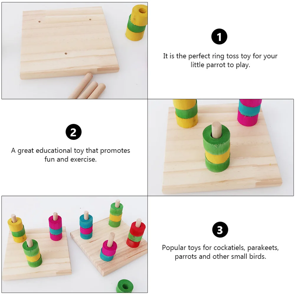 1 Set Funny Durable Parrot Training Toy Parrot Plaything Educational Toy Parrot Interactive Toy
1 Set Funny Durable Parrot Training Toy Parrot Plaything Educational Toy Parrot Interactive Toy